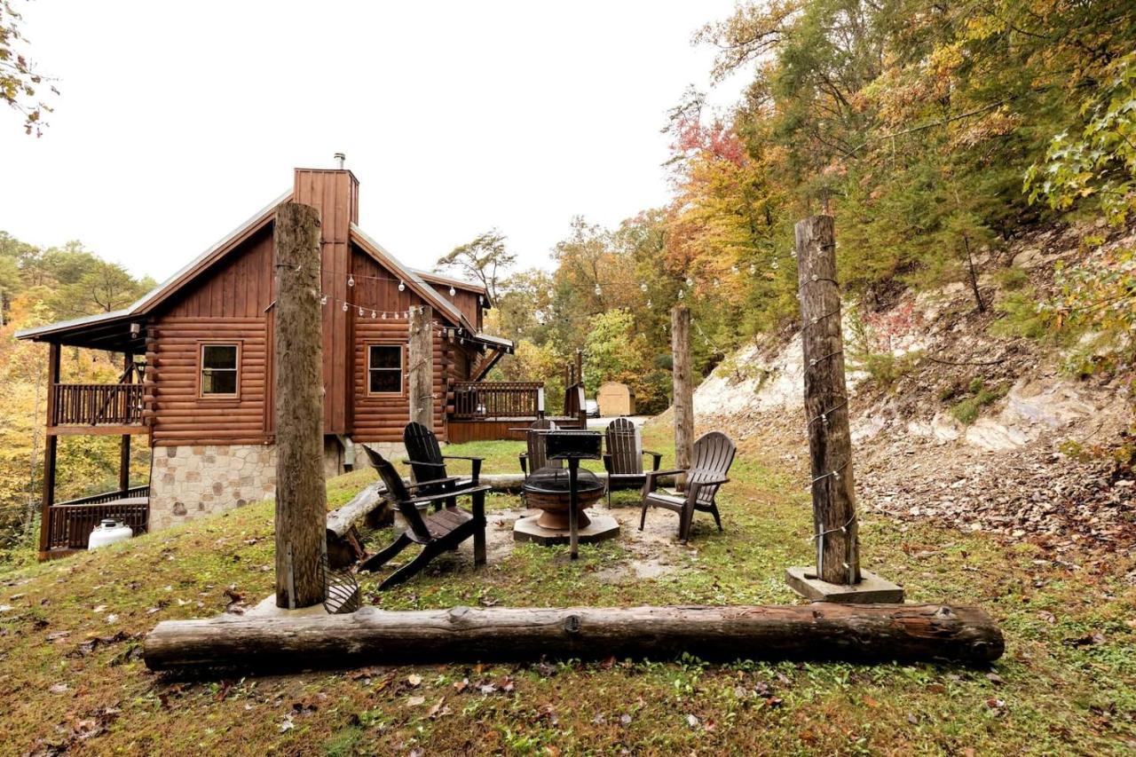 Smoky Mtn Hideaway - Cabin W/ Hot Tub & Pool Table Villa Sevierville Kültér fotó