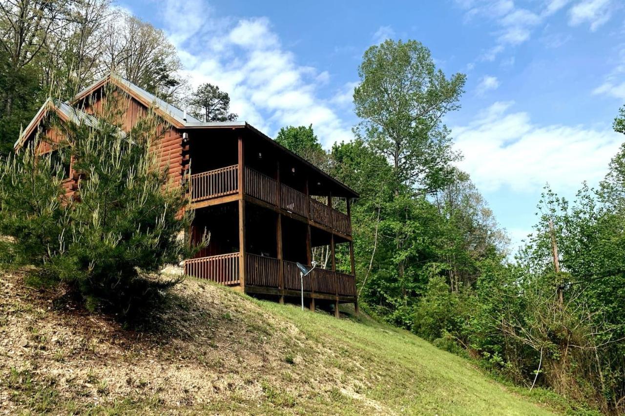 Smoky Mtn Hideaway - Cabin W/ Hot Tub & Pool Table Villa Sevierville Kültér fotó